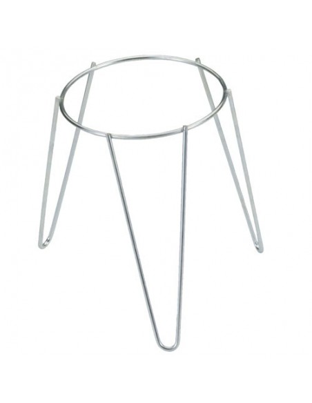 Soporte Maceta Pie Zincado 22cms