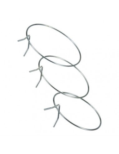 Soporte Maceta Pared Zincado 16 cms