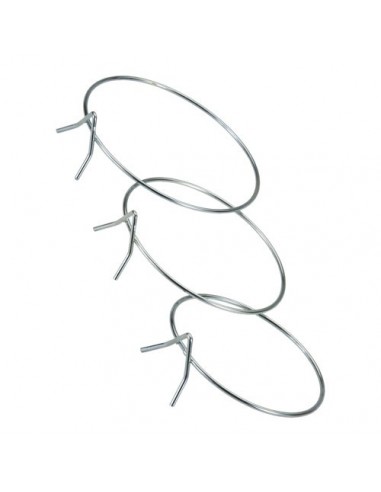 Soporte Maceta Pared Zincado 20 cms