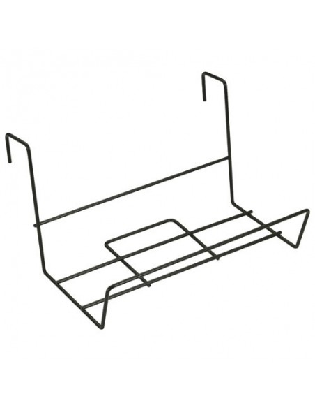 Soporte Jardinera Balcon Plastico Negro 41x18