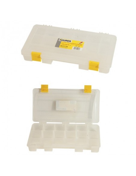 Organizador Maurer 235x125x30 mm.  12 compartimentos