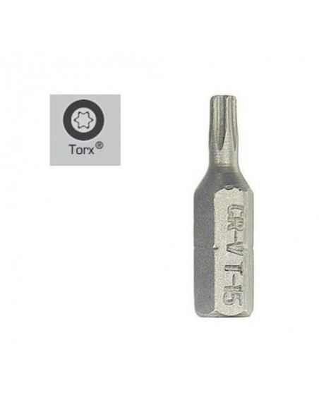Destorpuntas Wolfpack Torx  T-25  (5 Piezas)
