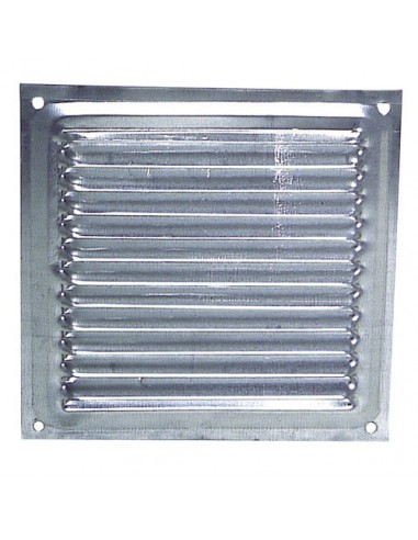 Rejilla Ventilación Atornillar  15x15 cm. Aluminio