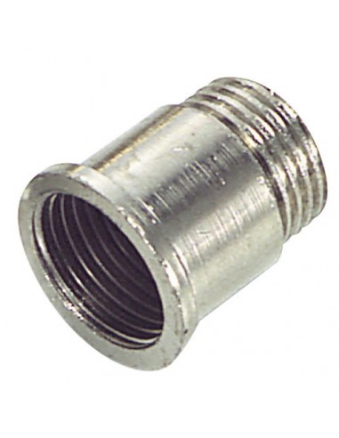 Alargadera Redonda Cromo  1/2" x 10