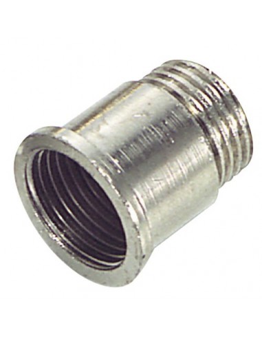 Alargadera Redonda Cromo  1/2" x 20