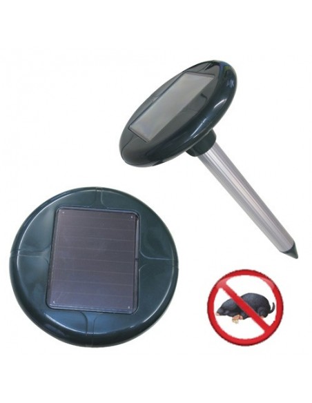 Ahuyentador Ultrasonidos Solar para topos 625m2