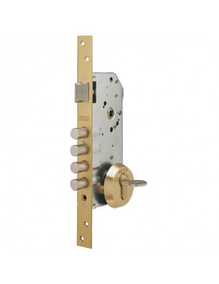 Cerradura Tesa Seguridad R100B566 Esmaltada