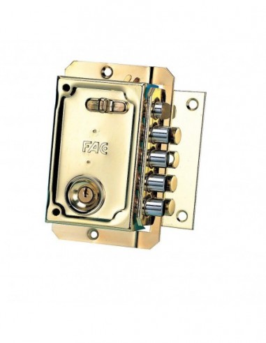 Cerradura Fac S 90           Dorada Derecha