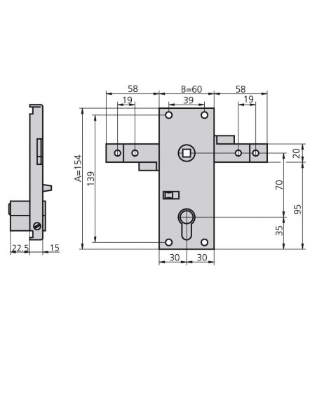 Cerradura Cvl 11b   Puertas Basculantes 2