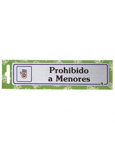 Rotulo "Prohibido A Menores"