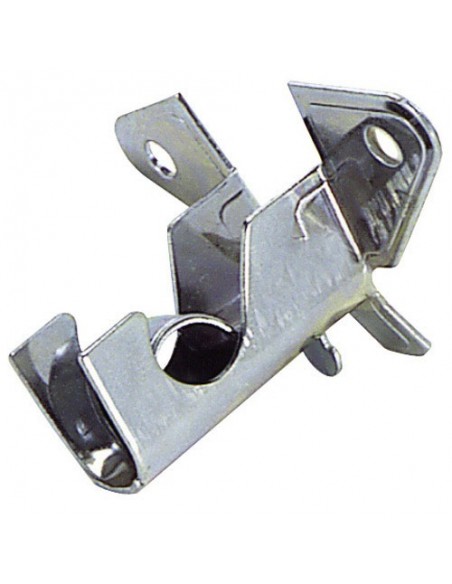 Soporte Tubo 12 mm.Ø Cromo Techo