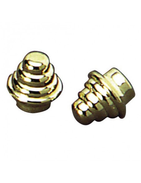 Terminal Exterior Tubo 12 mm. Oro