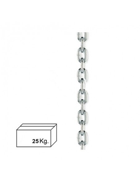 Cadena Zincada 7 mm (Caja 25 Kg) 2
