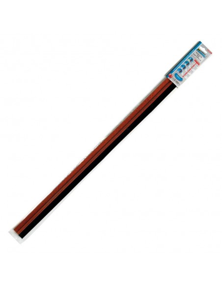Burlete Pvc Sapelli Con Cepillo 1 Metro 2