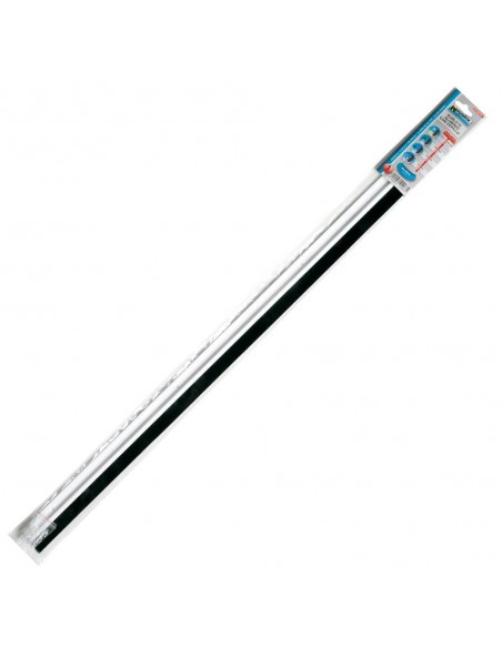 Burlete Aluminio Blanco Con Cepillo 1 Metro 2