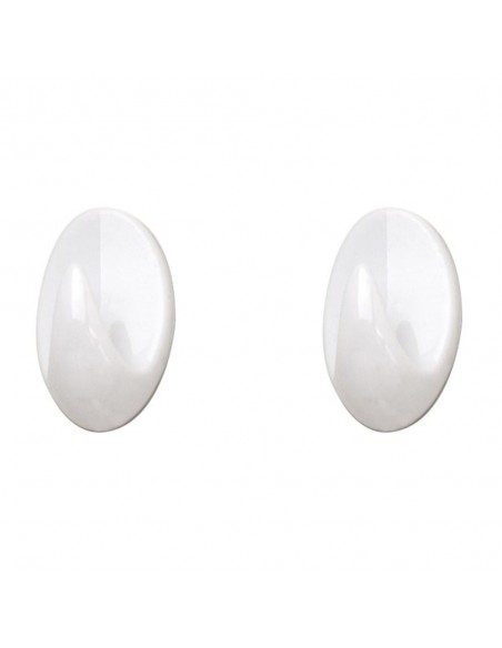 Colgador Oryx  Blanco Grande (Blister  2 Unidades) Adhesivo 2