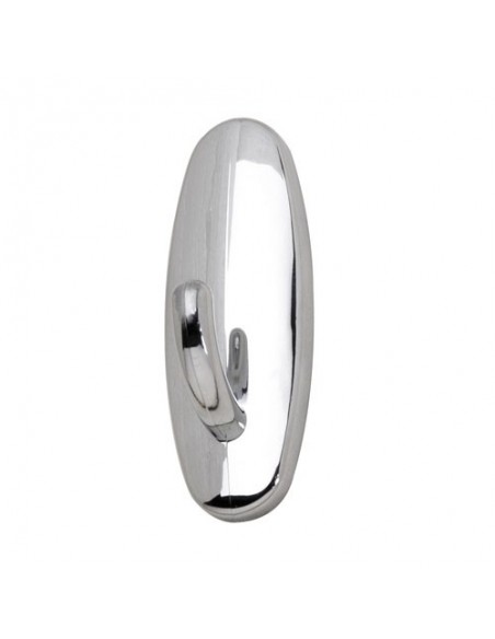 Colgador Oryx  Cromo Grande (Blister 2 Unidades) Adhesivo