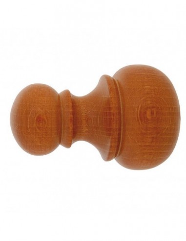 Terminal Madera "Chyc" 28x83 mm. Teca
