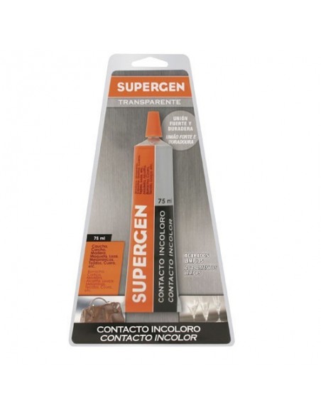 Pegamento Supergen Incoloro   75 ml 2
