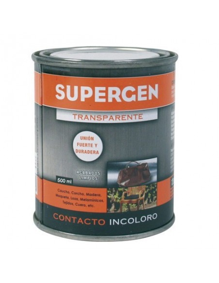 Pegamento Supergen Incoloro  500 ml 2