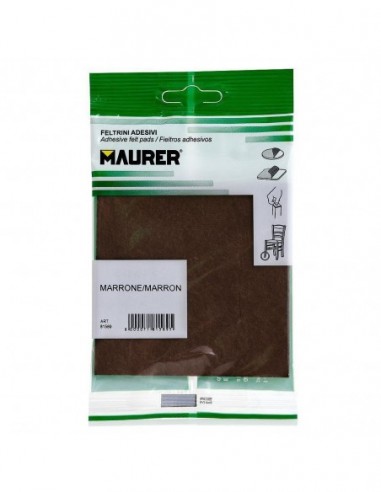 Comprar Fieltro Adhesivo 100x100mm(bl.1pz)marron