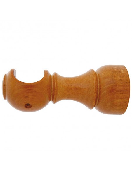 Soporte Madera Liso Abierto 20x 88 mm. Teca