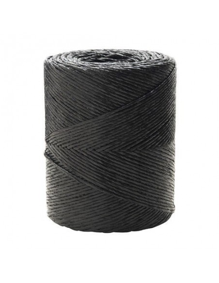 Cuerda Rafia Bobina 750grm - Negro 2