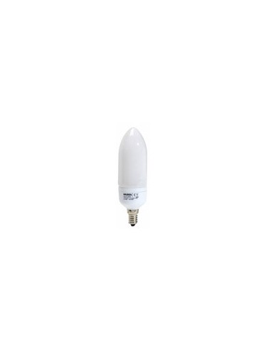 Bombilla Ahorro Vela E14 11w45w Luz Blanca