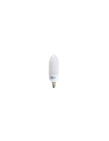 Bombilla Ahorro Vela E14 11w45w Luz Blanca
