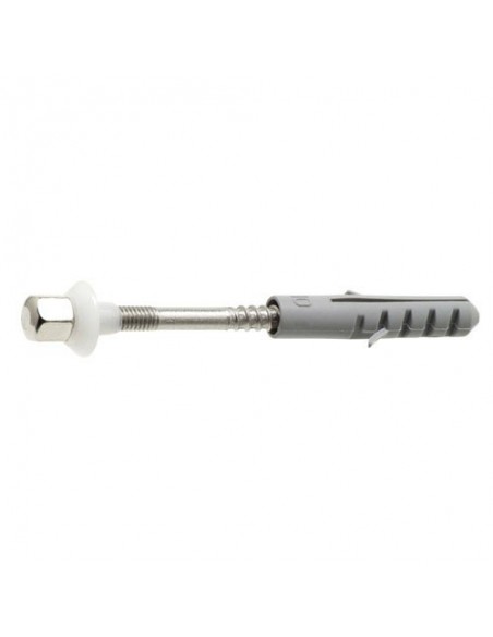 Kit Sanitario Fija Wc  6x80 Inoxidable (2 Piezas)
