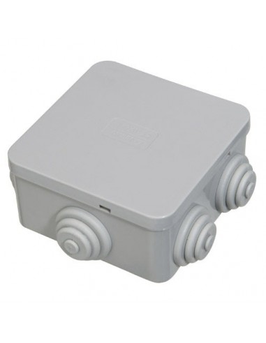 Caja Estanca Superficie Con Clip 80x80x40