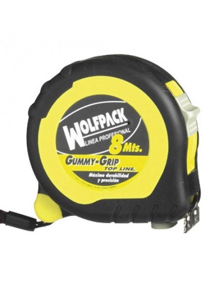 Flexometro Wolfpack Grip Topline Con Freno  3mt