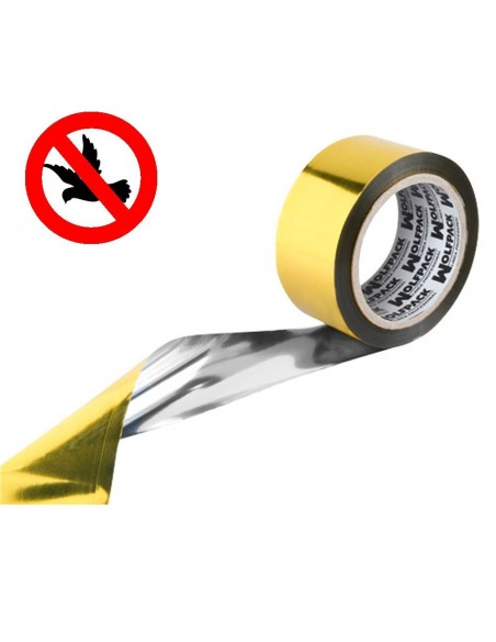 Cinta Antipajaros Bimetalica 50mmx100mts 2