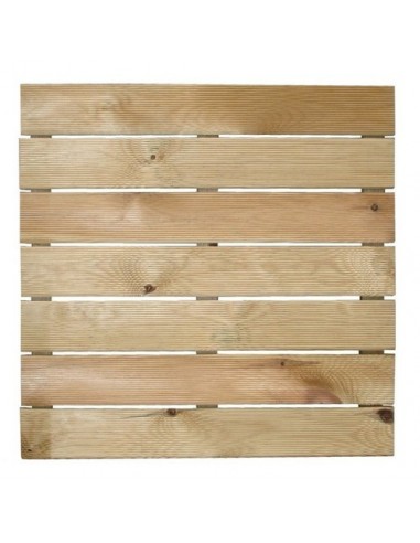 Loseta Madera Autoclave 50x50cm