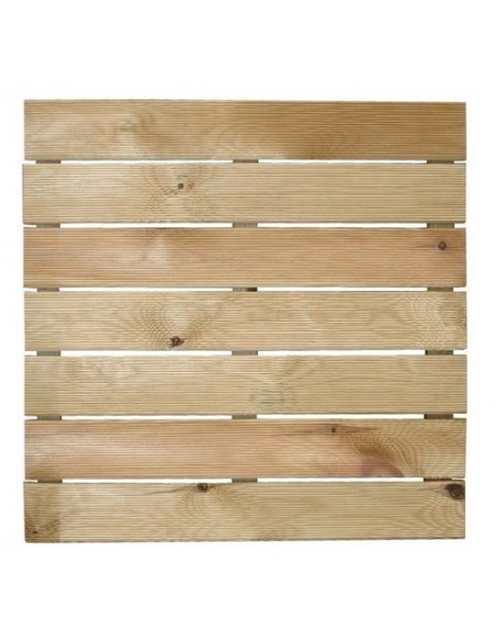 Loseta Madera Autoclave 50x50cm
