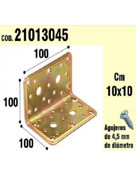 Soporte Para Madera Ángulo 100x100x100