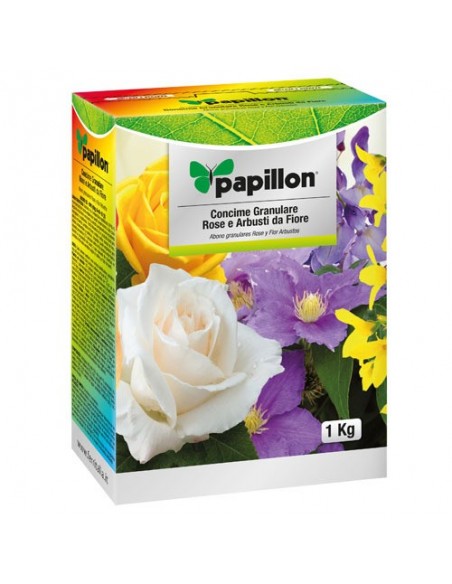 Abono Grano Papillon Rosas/flores 1kg