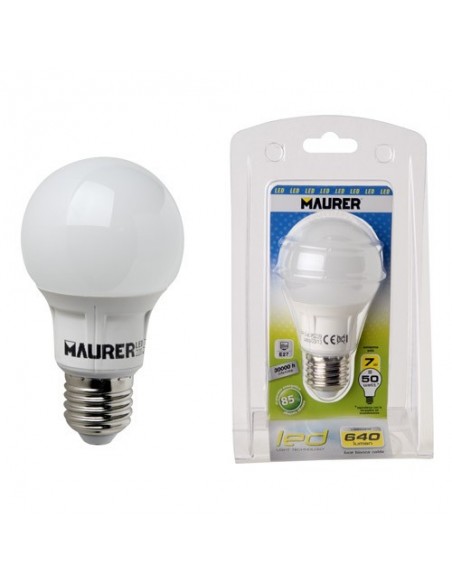 Bombilla Led Standar E27   6w -40w. Lumenes 470