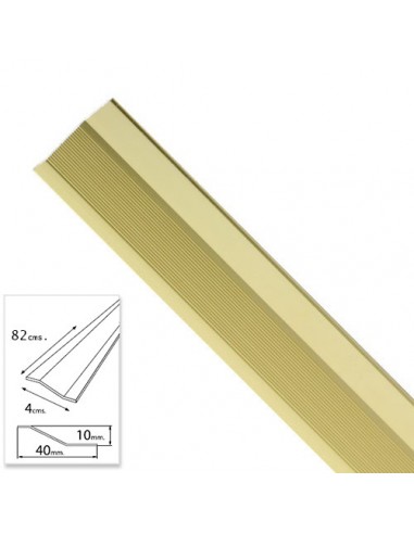 Tapajuntas Adhesivo Para Ceramica Aluminio Oro   82