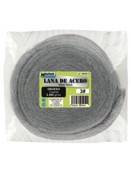 Lana De Acero 2500gr   Lisa "1"