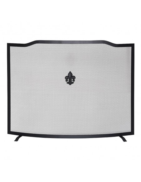 Pantalla Chimenea Negra  62x80cm