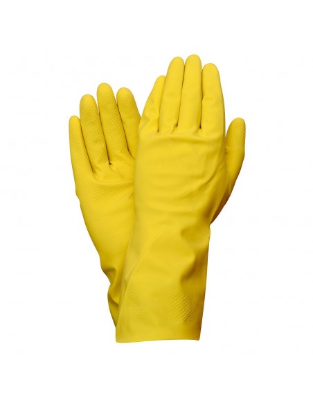 Guante Wolfpack Latex 100% Basic Domestico  M (Par)