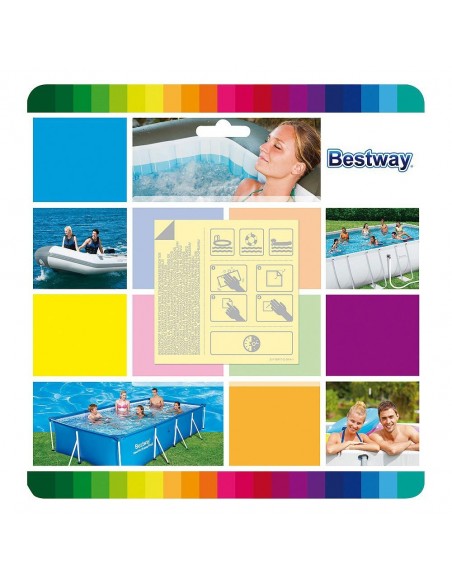 Kit Parches para reparar piscina Llena