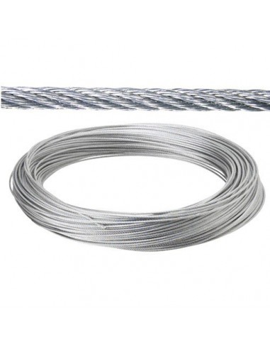 Cable Galvanizado 4  mm. (Rollo 100 Metros) No Elevacion