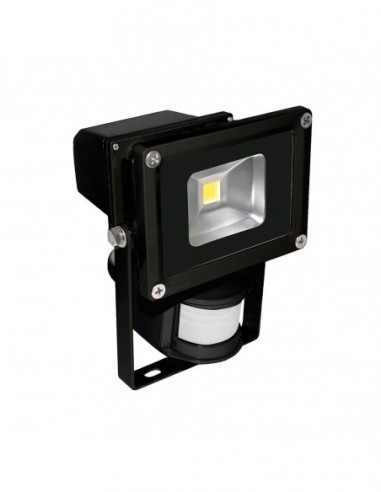 Foco Led Con Sensor  10w 4000k   750 Lumenes IP65