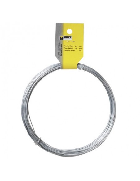 Alambre Galvanizado Maurer (Rollo 1000 gramos) Nº 5/1