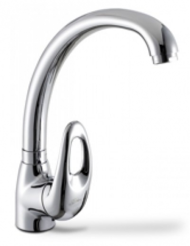 Monomando fregadero repisa serie 50 caño conformado LUXE