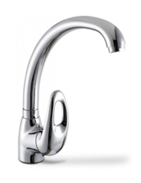 Monomando fregadero repisa serie 50 caño conformado LUXE
