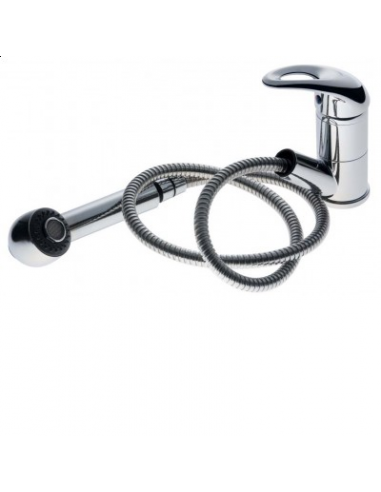 Monomando fregadero repisa ducha extraible serie 40 LUXE