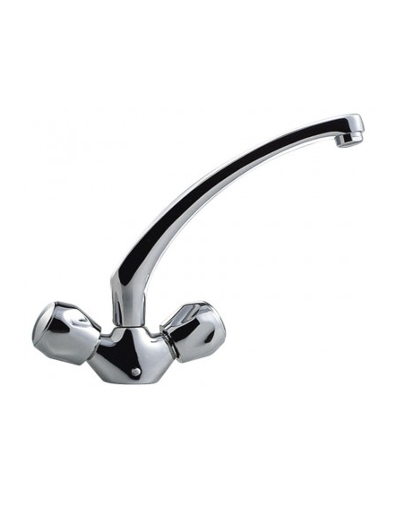 Monobloc fregadero repisa caño fundido ALBA